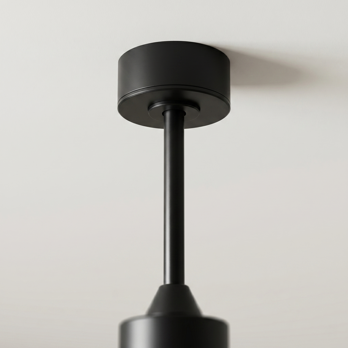 Ventilateur plafond silencieux 3 pales noyer noir LED | Kelvo